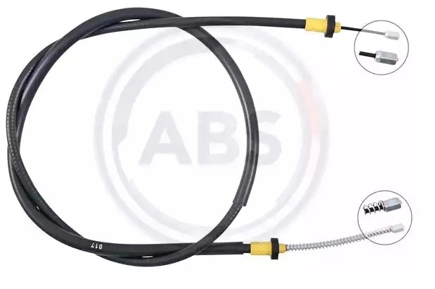 Håndbremsekabel A.B.S. K14151 A.B.S. K14151 Parkeringsbremse DACIA 1310 1999