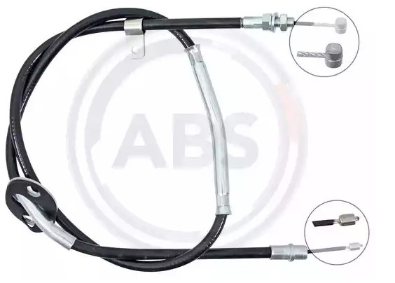 Handremkabel A.B.S. K14153 A.B.S. K14153 Handremkabel HYUNDAI TRAJET 2007