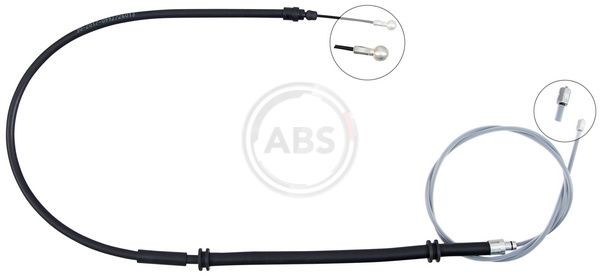 A.B.S. Cavo freno a mano K14199 A.B.S. K14199 Corde freno a mano Renault Kangoo KW originali prezzo