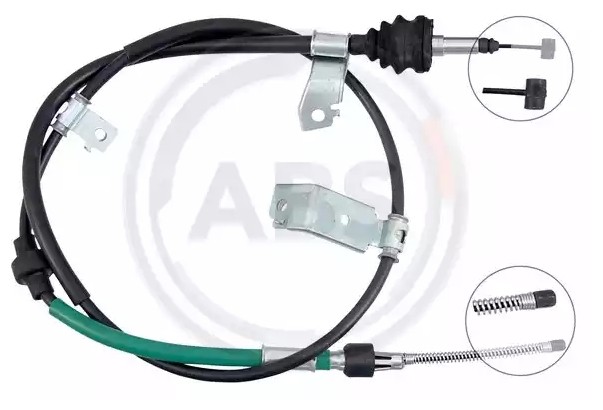 A.B.S. Hand brake cable K15004 A.B.S. K15004 Jazz (GR_) handbrake cable cost