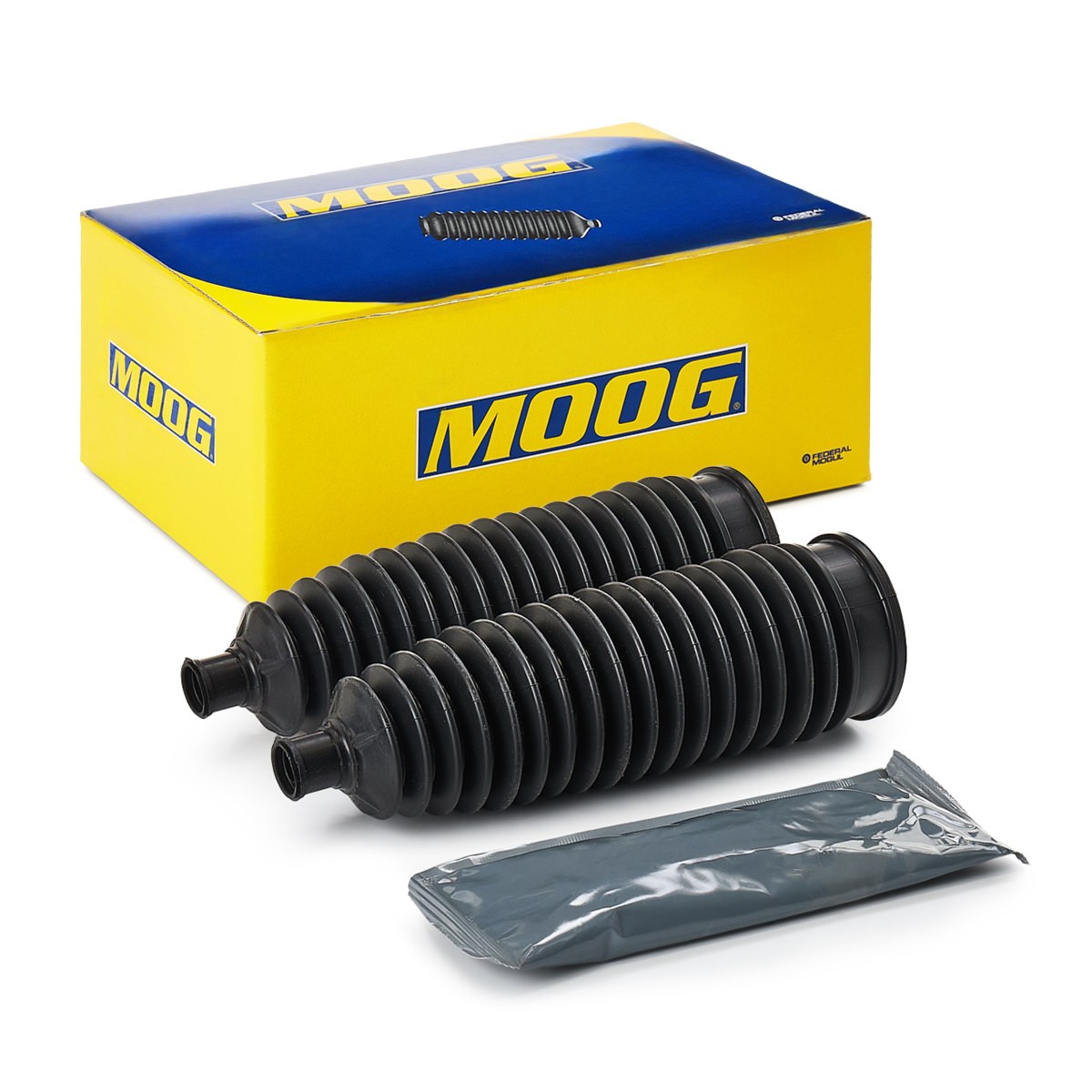 MOOG Belgsett, styring K150254 K150254 Tannstangmansjett MOOG LEXUS SC