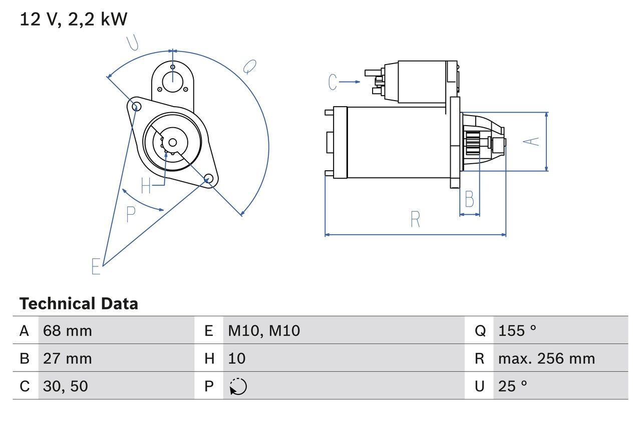 BOSCH Hmlové svetlo 0 318 401 004 0 318 401 004 Predné hmlové svetlá ALFA ROMEO GIULIA BOSCH