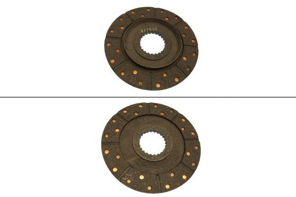 KAWE Brake disc K21001 K21001 KAWE brake discs for DAIHATSU FOURTRAK