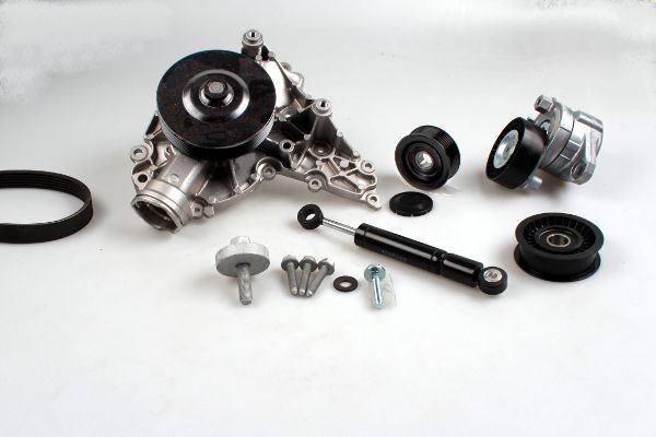 GK Waterpomp + Multi V-riemset K980417A Mercedes-Benz B-Klasse Poly v riem set GK K980417A