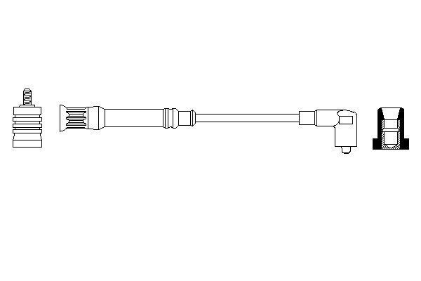BOSCH Cavo candele 0 356 912 933 0 356 912 933 Cavi candele BOSCH BMW Serie 3 costo