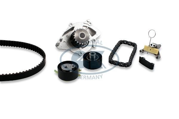 GK Tandremssæt med vandpumpe K986801A-XL K986801A-XL GK Tandremssæt Fiat billig