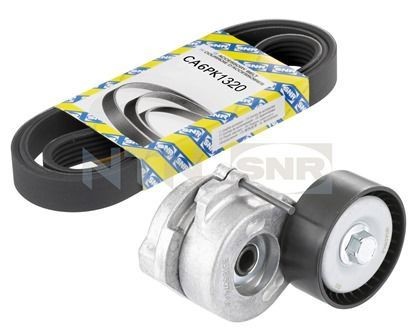 SNR Jogo de correias trapezoidais estriadas KA853.01 KA853.01 Correia trapezoidal estriada SNR ALFA ROMEO 75