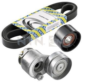 SNR Ķīļrievu siksnu komplekts KA855.21 Ķīļrievu siksnu komplekts Renault JD KA855.21 SNR