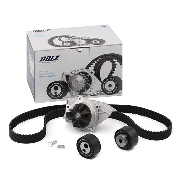 DOLZ Water pump and timing belt kit KD072 KD072 DOLZ timing belt and water pump for PEUGEOT 206
