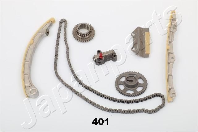 JAPANPARTS Kit de distribuição KDK-401 Corrente de distribuição JAPANPARTS Mercedes-Benz HECKFLOSSE KDK-401