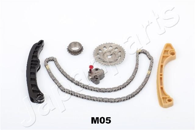 JAPANPARTS Kit de distribuição KDK-M05 Corrente de distribuição JAPANPARTS Mercedes-Benz HECKFLOSSE KDK-M05