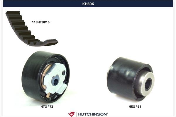 HUTCHINSON Kit cinghia di distribuzione KH 506 KH 506 costo Kit cinghia di distribuzione HUTCHINSON CITROËN JUMPER
