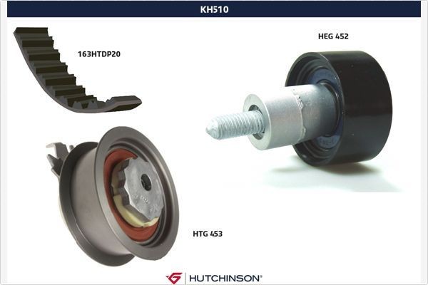 HUTCHINSON Hammasrihma komplekt KH 510 KH 510 Hammasrihma Volkswagen BEETLE HUTCHINSON