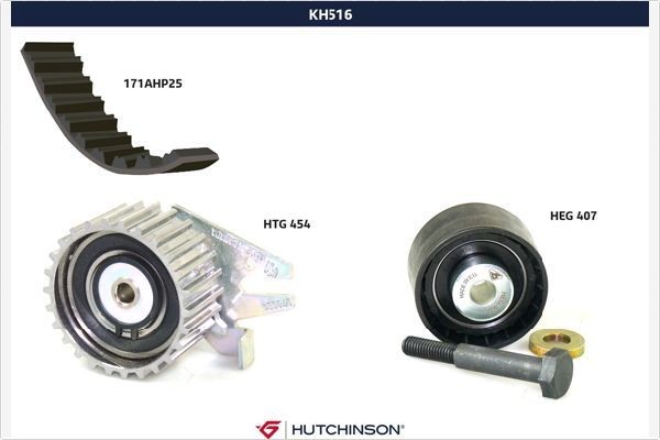 HUTCHINSON Kit cinghia di distribuzione KH 516 KH 516 Kit cinghia di distribuzione MERCEDES-BENZ Classe C HUTCHINSON costo