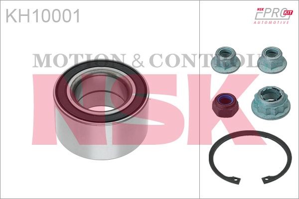 NSK Kit de rolamento de roda KH10001 KH10001 Cubo da roda AUDI A7 NSK