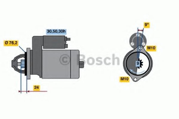 BOSCH Štartér 0 986 016 920 Štartér BOSCH 02 0 986 016 920 lacné