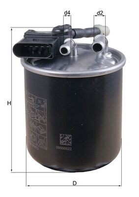 KNECHT Brandstoffilter KL 913 Brandstof-filter KNECHT LUBLIN KL 913 goedkoop