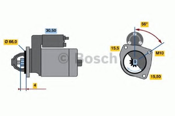 BOSCH Motor de arranque 0 986 018 860 Motor de arranque BOSCH MAXIMA 0 986 018 860 baratos