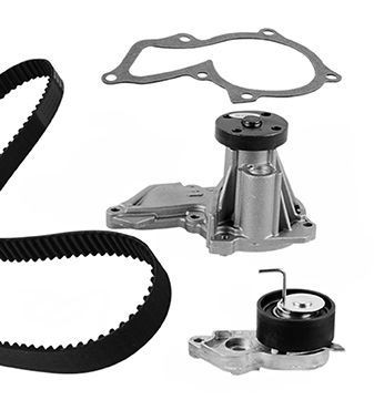 GRAF Tandremssæt med vandpumpe KP612-1 KP612-1 Vandpumpe + tandremssæt GRAF FORD TRANSIT COURIER