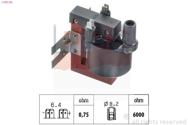 EPS Kit de reparação, distribuidor de ignição KR.0526 KR.0526 Kit de reparação, distribuidor de ignição BMW 02 EPS