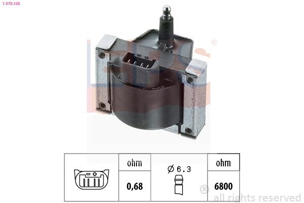 EPS Reparationssats, tändfördelare KR.0533 EPS KR.0533 Reparationssats, tändfördelare FORD Granada Kombi (GNU) 2.8 i 147 hk 1985