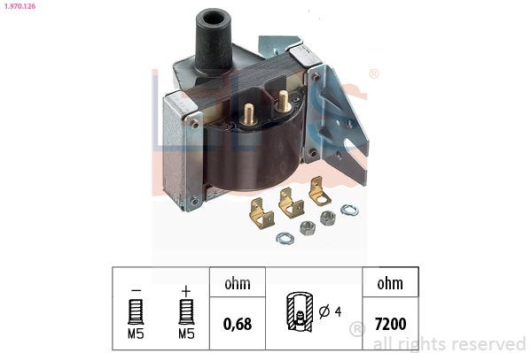 EPS Remondikomplekt, süütejagaja KR.0547 EPS KR.0547 originaal Süütejagaja BMW E30 hind