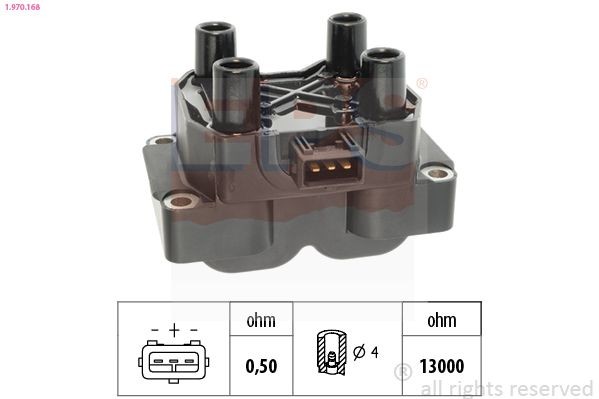 EPS Kit de reparação, distribuidor de ignição KR.0550 Kit de reparação, distribuidor de ignição EPS ALFA ROMEO KR.0550