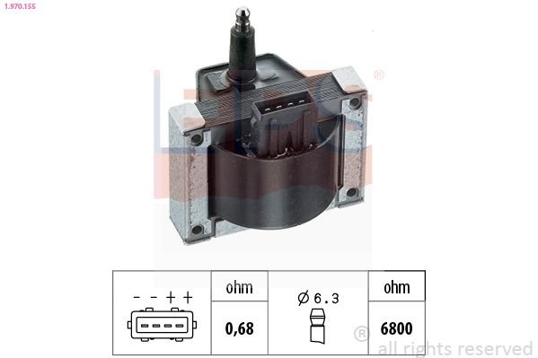 EPS Remondikomplekt, süütejagaja KR.0562 EPS KR.0562 Süütejagaja BMW E30 odava hinnaga