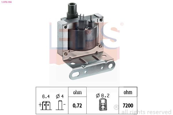 EPS Reparasjonssett, tenningsmodul KR.0650 EPS KR.0650 originale Reparasjonssett, tenningsregulator Peugeot J5 Minibuss hva koster
