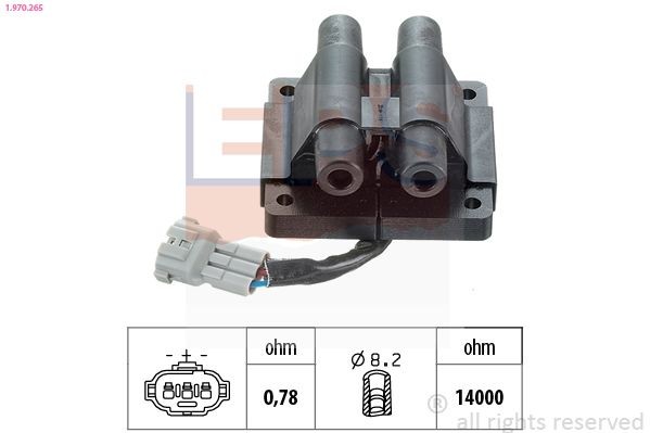 EPS Reparasjonssett, tenningsmodul KR.0651 Reparasjonssett, tenningsregulator EPS VW KR.0651