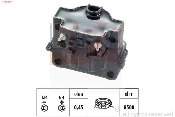 EPS Reparasjonssett, tenningsmodul KR.0653 EPS KR.0653 originale Reparasjonssett, tenningsregulator C25 Minibuss hva koster