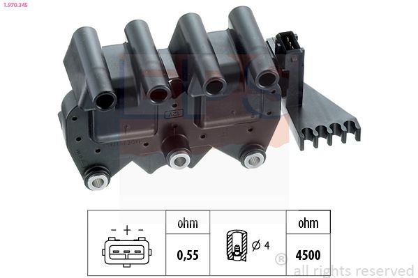 EPS Reparationssats, tändfördelare KR.0837 EPS KR.0837 Reparationssats, tändfördelare FORD S-MAX