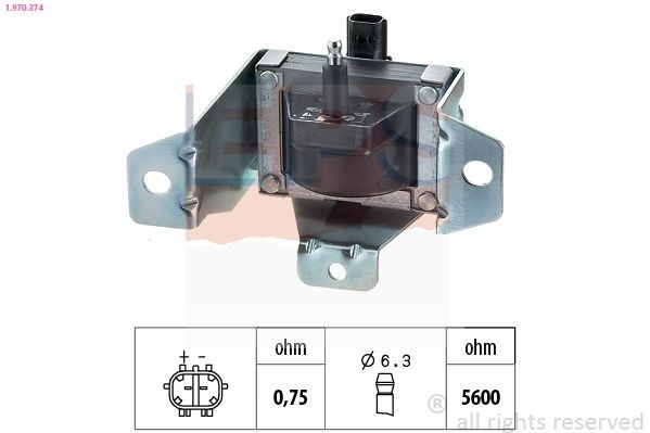 EPS Reparasjonssett, tenningsmodul KR.0926 Reparasjonssett, tenningsregulator EPS V40 Stasjonsvogn KR.0926 billige