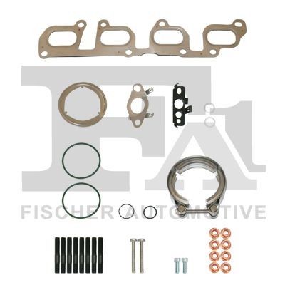 FA1 Kit de montage, compresseur KT110990 FA1 KT110990 Kit de montage ligne d'échappement VW Amarok Сamion à Plateau prix