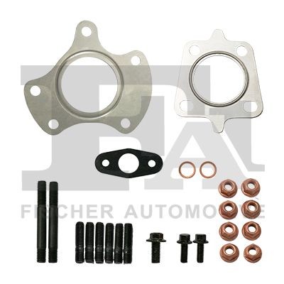 FA1 Turbocharger, montageset KT250040 Pakkingen / afdichtingsringen Chevrolet Corvette C4 Coupe: Turbocharger, montageset FA1 KT250040