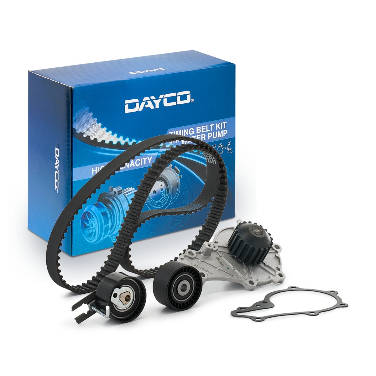 DAYCO Bomba de água + kit de correia dentada KTBWP9140 KTBWP9140 Jogo de correias dentadas FORD TOURNEO CONNECT DAYCO