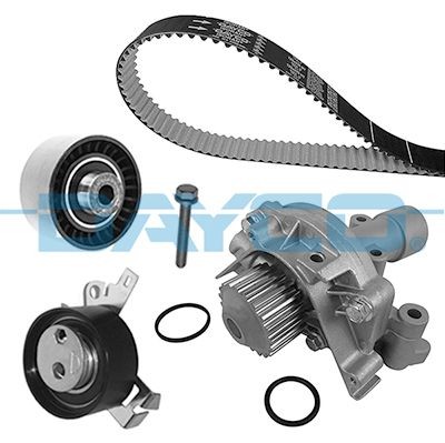 DAYCO Distributieriem set + waterpomp KTBWP9820 Distributieriem kit LANCIA DAYCO KTBWP9820