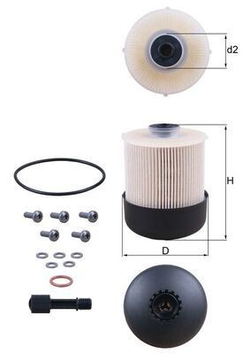 KNECHT Fuel filter KX 338/28D KX 338/28D KNECHT fuel filter for DAEWOO LUBLIN