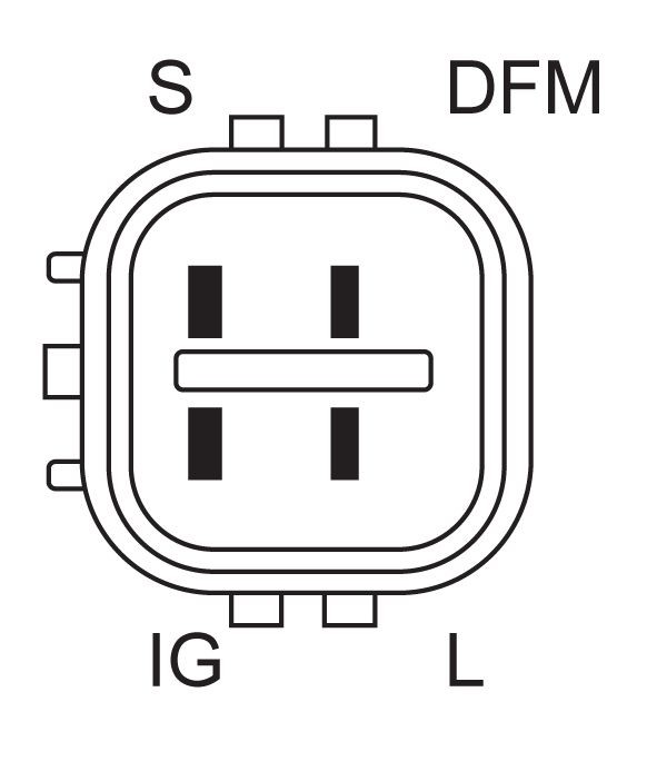 BOSCH Alternátor 0 986 046 110 Alternátor BOSCH Toyota COROLLA 0 986 046 110