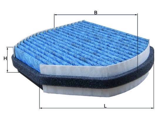 MAHLE Kupéfilter LAO 37 MAHLE LAO 37 Kupéfilter CLK C208 original