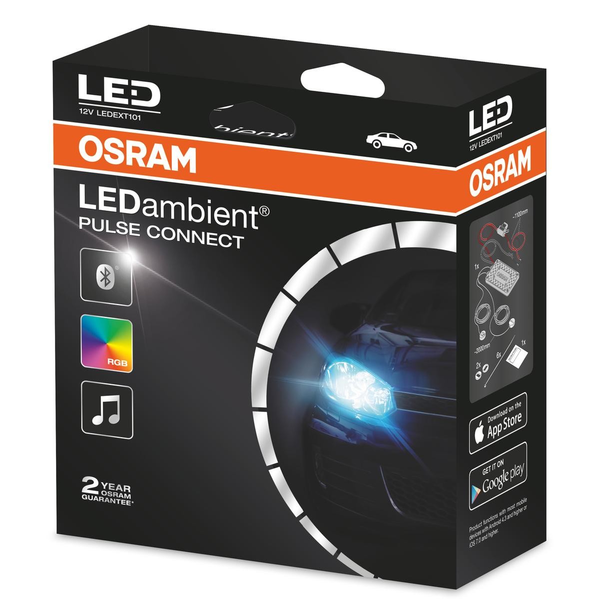 OSRAM Ljus LEDEXT101 OSRAM LEDambient PULSE CONNECT LEDEXT101 Ljus