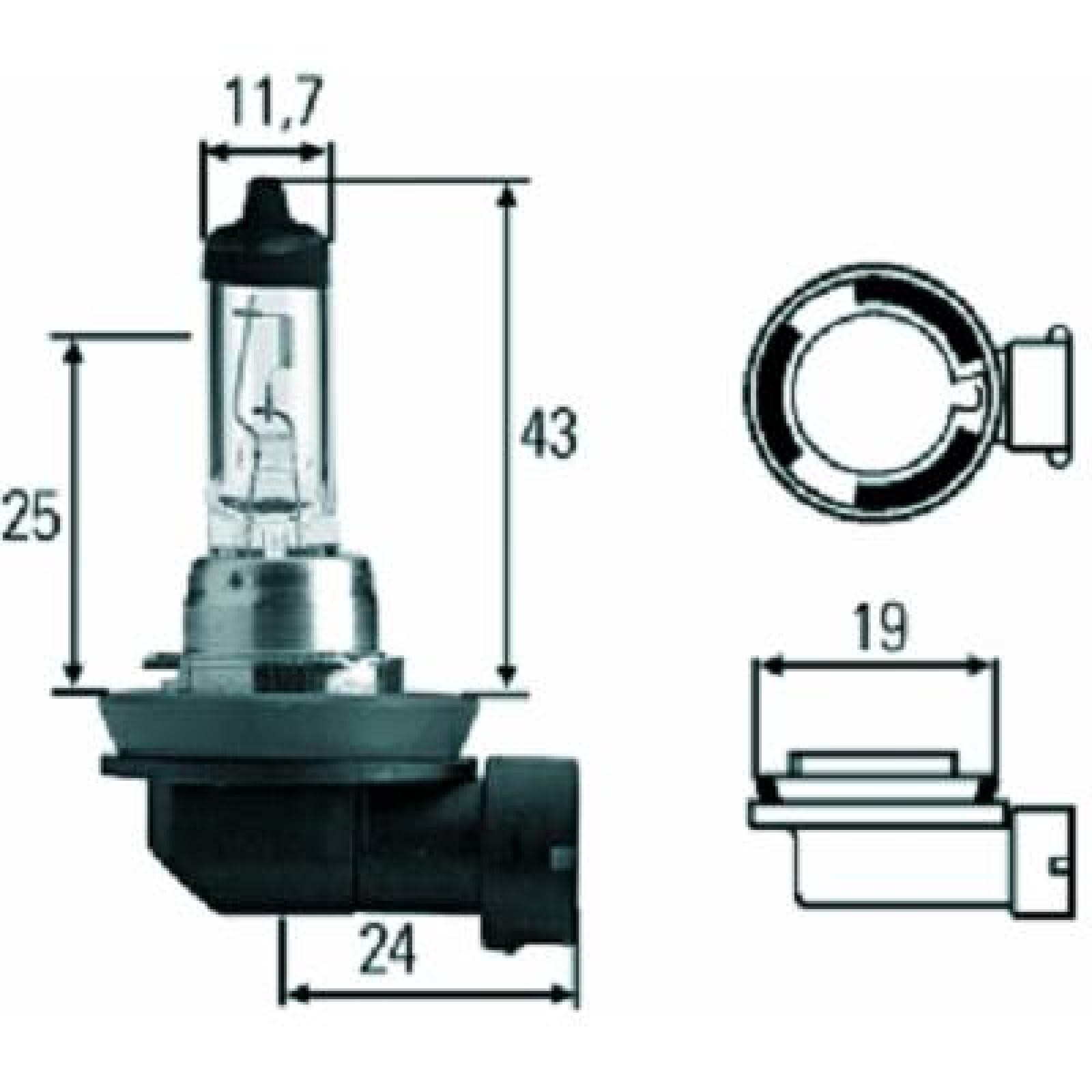 DIEDERICHS Gloeilamp, verstraler LID10034 Gloeilamp mistlampen DIEDERICHS ALTEA LID10034 goedkoop