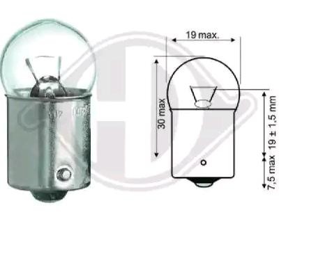 DIEDERICHS Bulb, interior light LID10059 Toyota AYGO DIEDERICHS interior lights LID10059