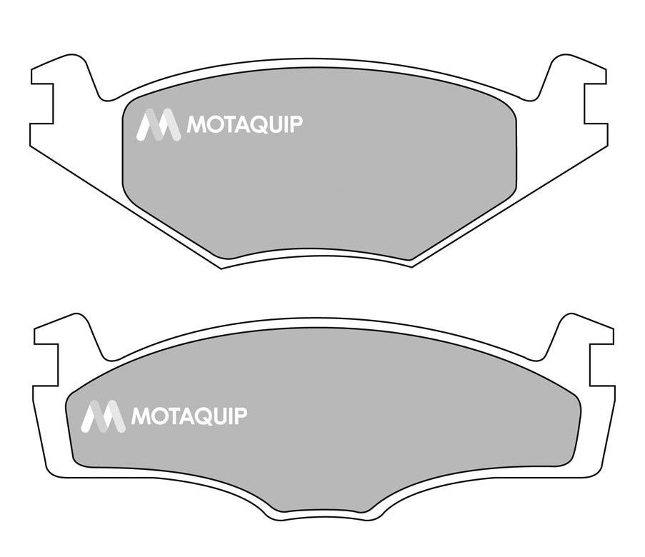 MOTAQUIP Pastilhas de travão LVXL377 Jogo de pastilhas de travão MOTAQUIP Volkswagen T-ROC LVXL377