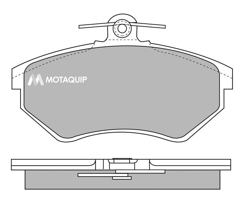 MOTAQUIP Bremseklodser LVXL690 Bremseklodssæt MOTAQUIP Volkswagen CRAFTER LVXL690