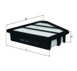 KNECHT | Filtro de ar LX 3778 para HONDA Civic X Hatchback (FC,FK) baratas online