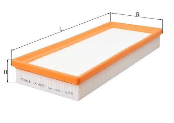 MAHLE Luftfilter LX 4205 LX 4205 MAHLE VW KAEFER Luftfilter Kosten