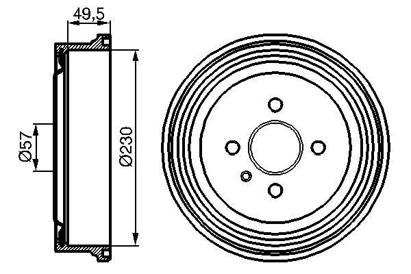 BOSCH Bromstrumma 0 986 477 100 0 986 477 100 BOSCH bromstrumma CHEVROLET MATIZ