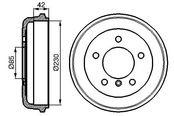 BOSCH Bromstrumma 0 986 477 101 Byta Bromstrumma Mercedes T1 Flak 601 kostnad BOSCH 0 986 477 101
