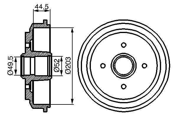 BOSCH Piduritrummel 0 986 477 149 BOSCH 0 986 477 149 Piduritrummel 626 III Kombi (GV) originaal hind